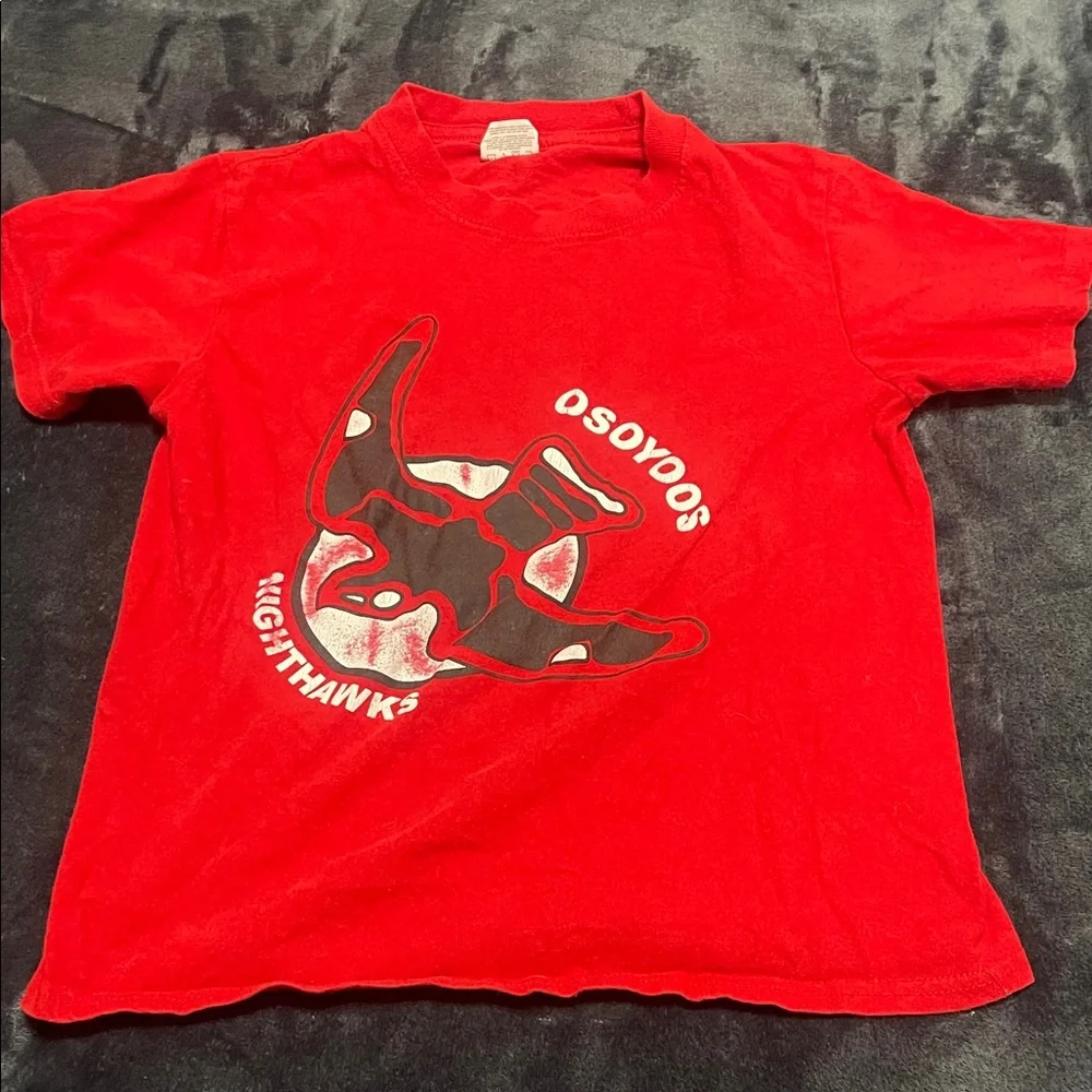 Osoyoos Nighthawks Youth Cotton T-Shirt – Size Youth S (6-8 boys) - Picture 2 of 8